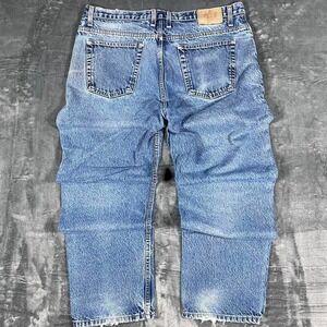 Y2K Members Mark Blue Washed Jeans - size 36 x 30